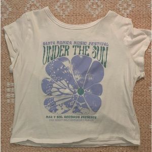 Hollister baby tee
